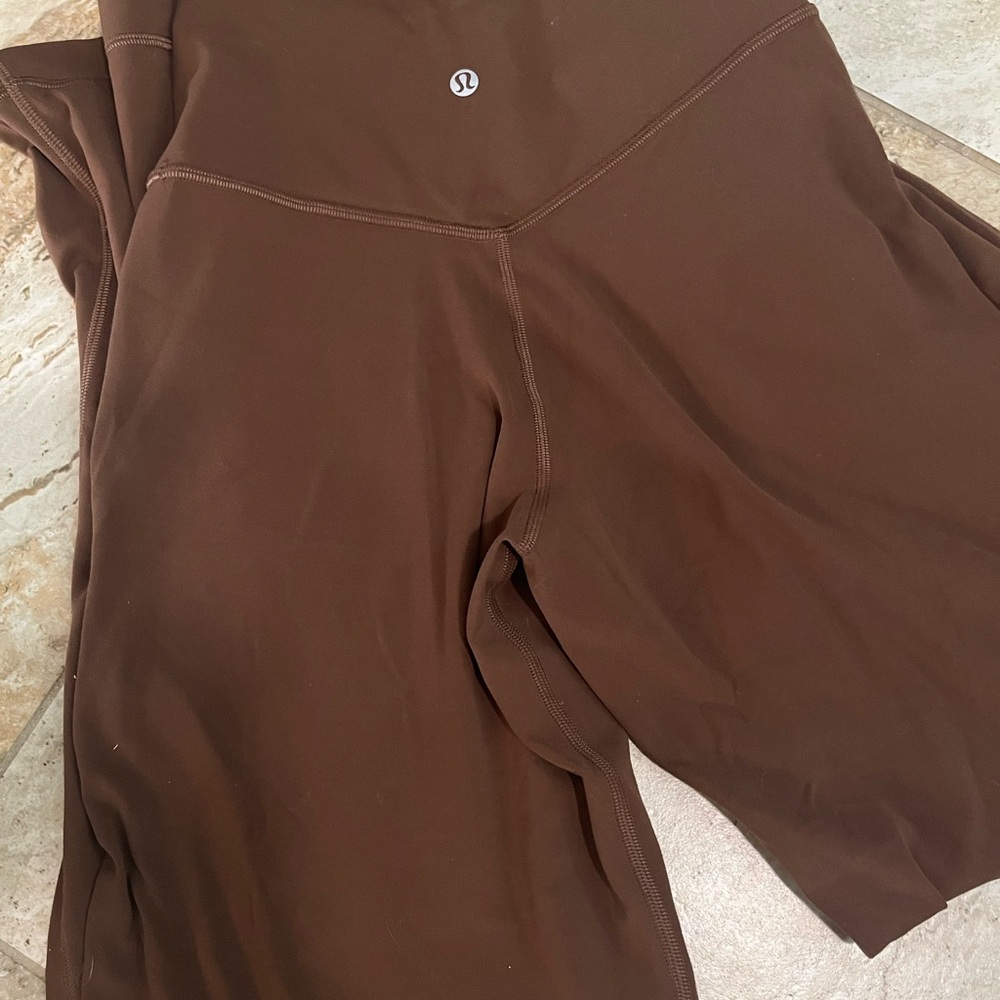 lululemon athletica Chocolate Wide Leg Pants